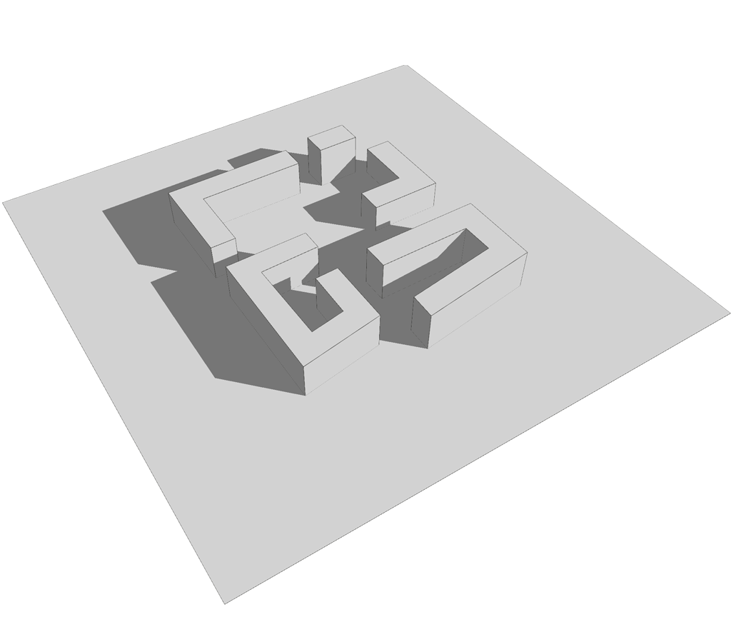 jifto shadow axonometric view